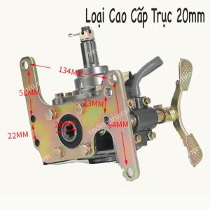 Hộp Số Đảo Chiều, Số Tiến Lùi Cho Xe 3 Bánh Xăng Tự Chế Trục 20mm