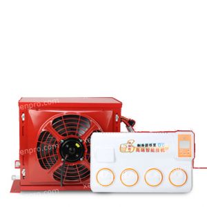 Máy Lạnh, Điều Hoà Cho Xe Tải, Máy Công Trình Chạy Điện Ác Quy 12V, 24V